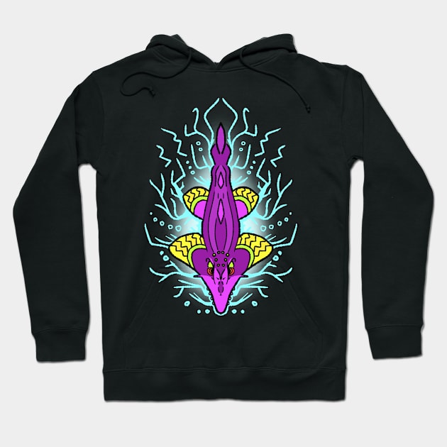 Shred on this guitar!!(fish) Hoodie by GusDrawsThings